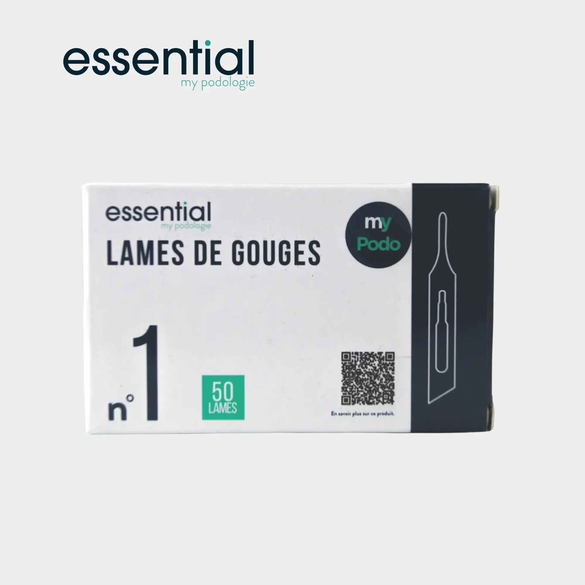 50 sterile gouge blades - Essential by My Podologie | My Podologie