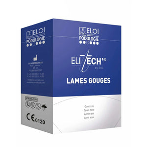 500 lames de gouges N°1 - Elitech by Eloi Eloi Podologie 
