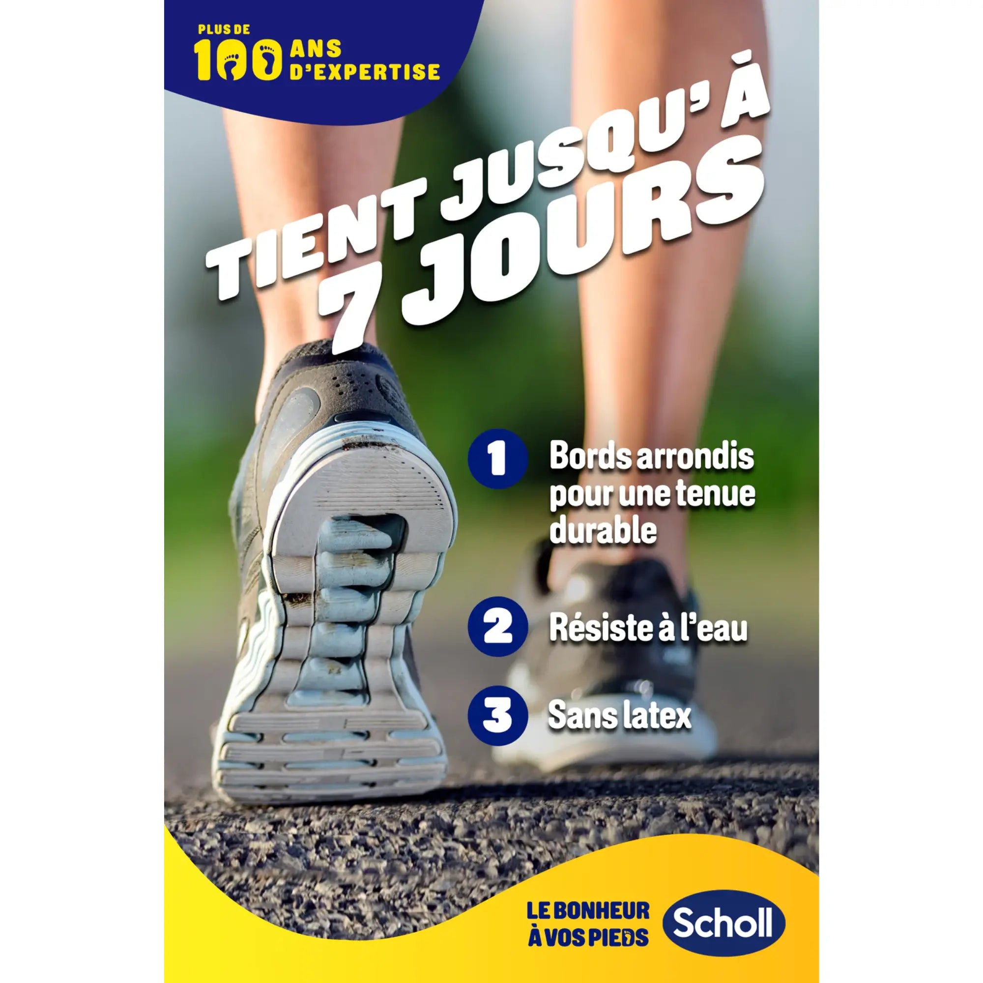 5 Pansements Mix Hydrocolloïdes Talons/Orteils - Scholl Scholl 