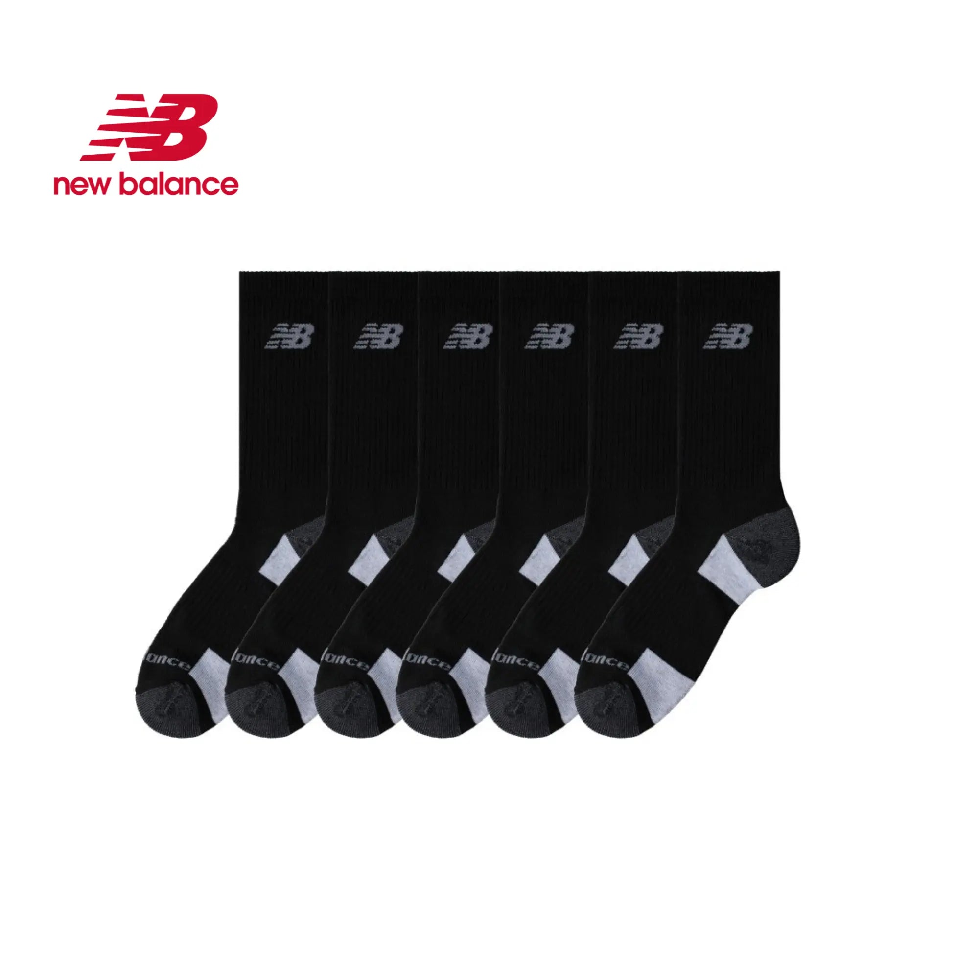 6 paires de chaussettes - New Balance New Balance 
