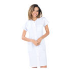 Catherine - Long blouse - Short sleeves - Women - 105 cm