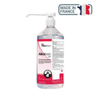 Alkafresh - Gel hydroalcoolique glycériné pour la désinfection des mains - Flacon pompe - 1 L - Alkapharm