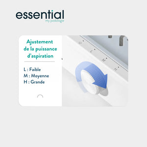 Aspirateur de poussière Turbo Brushless - Essential by My Podologie Essential 