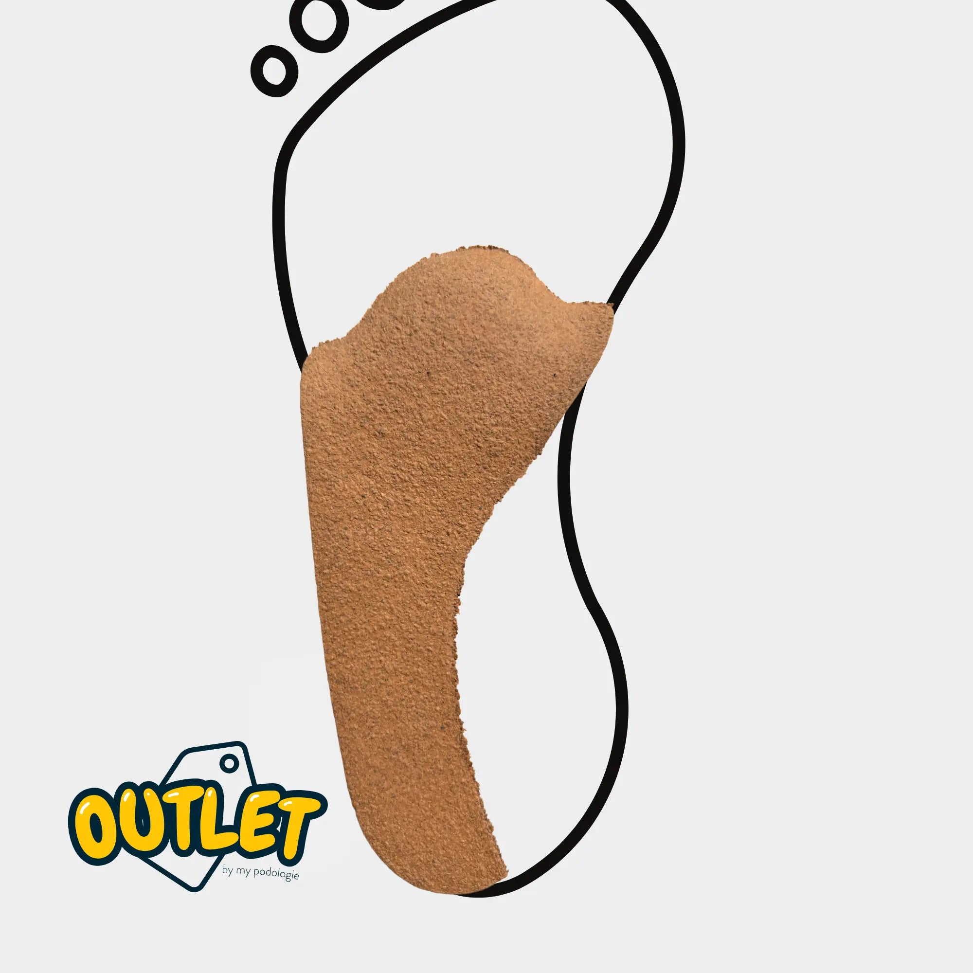 Bande Pronatrice Totale - Liège Latex - taille 5/6 // Fin de série My Podologie 