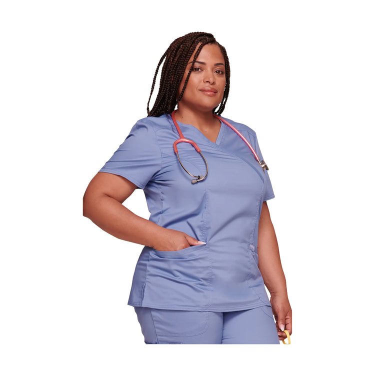 Béziers - Tunique cache-cœur col V - Femme - Cherokee - Couleur 1 Cherokee Authentic Workwear 