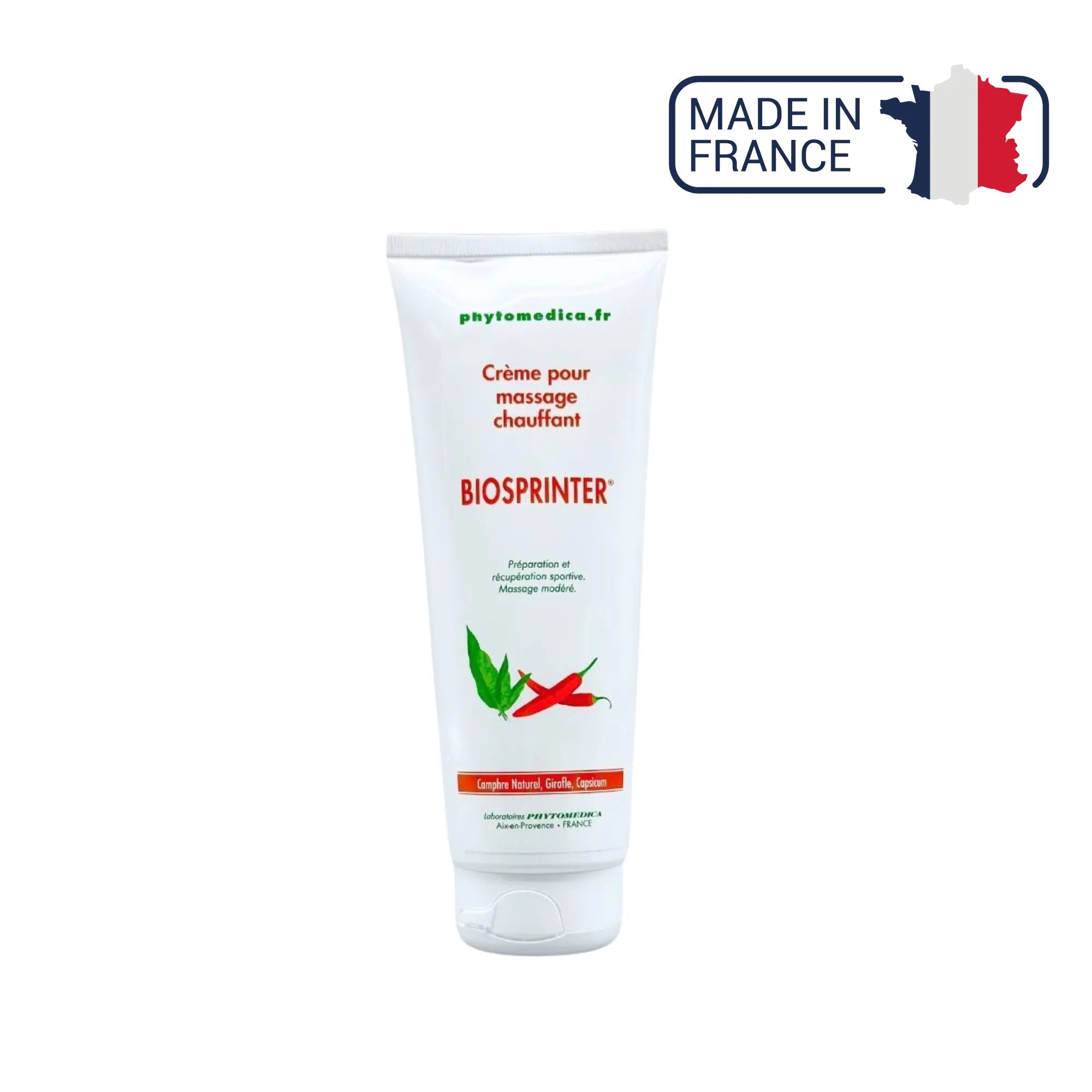 Biosprinter ® - Heating massage cream - 2 capacities - Phytomedica - My Médical