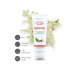 Biosprinter ® - Heating massage cream - 2 capacities - Phytomedica - My Médical