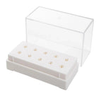 Boîte de rangement porte fraises - 10 trous - Blanc ou Rose