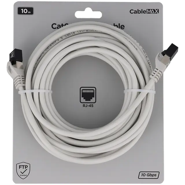 Câble de réseau RJ-45 10 Gbps cat.6 - 2 dimensions différentes