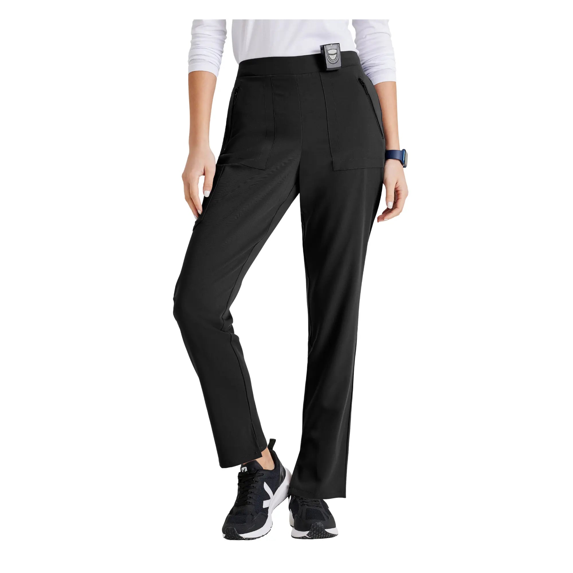 Cassiopée - Pantalon médical taille haute - Femme - Barco Unify BARCO  Noir / XL