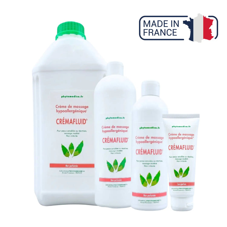 Crémafluid® - Crème de massage neutre hypoallergénique - non parfumée - Phytomedica Laboratoires Phytomedica 