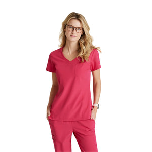 Dignity - Tunique Col V - Femme - Skechers SKECHERS  Rose vif / XL