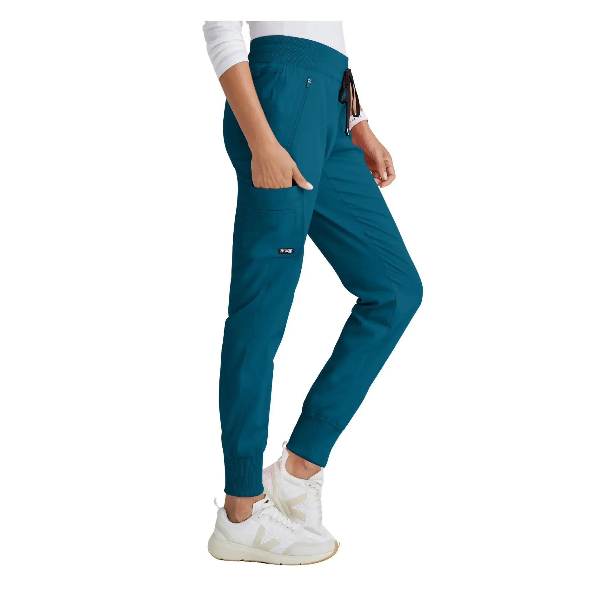 Eden - Drawstring Joggers - Women - Grey’s Anatomy Stretch Grey’s Anatomy 