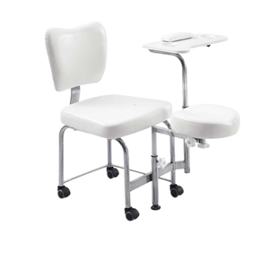Fauteuil de pédicurie avec tabouret et rangements - Tendy - Weelko Naggura 