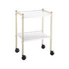 Pedestal table with 2 trays - 60 x 40 cm - MY MEDICAL
