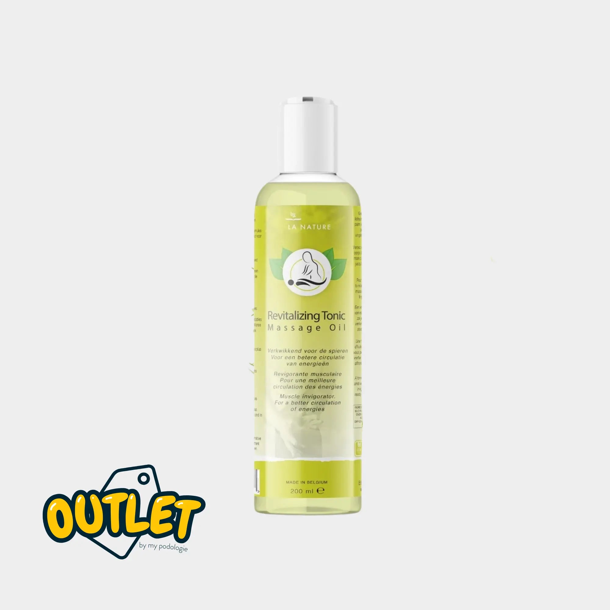 Huile de massage tonique revitalisante - 200 ml - By LA NATURE // Fin de série By La Nature 