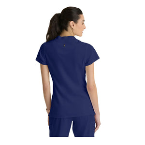 Kristi - High neck zipped tunic - Women - Grey’s Anatomy Stretch Grey’s Anatomy 