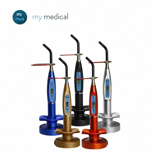 LED light curing lamp - Wireless - 1500 mW / cm² - 7 colors available My Medical 