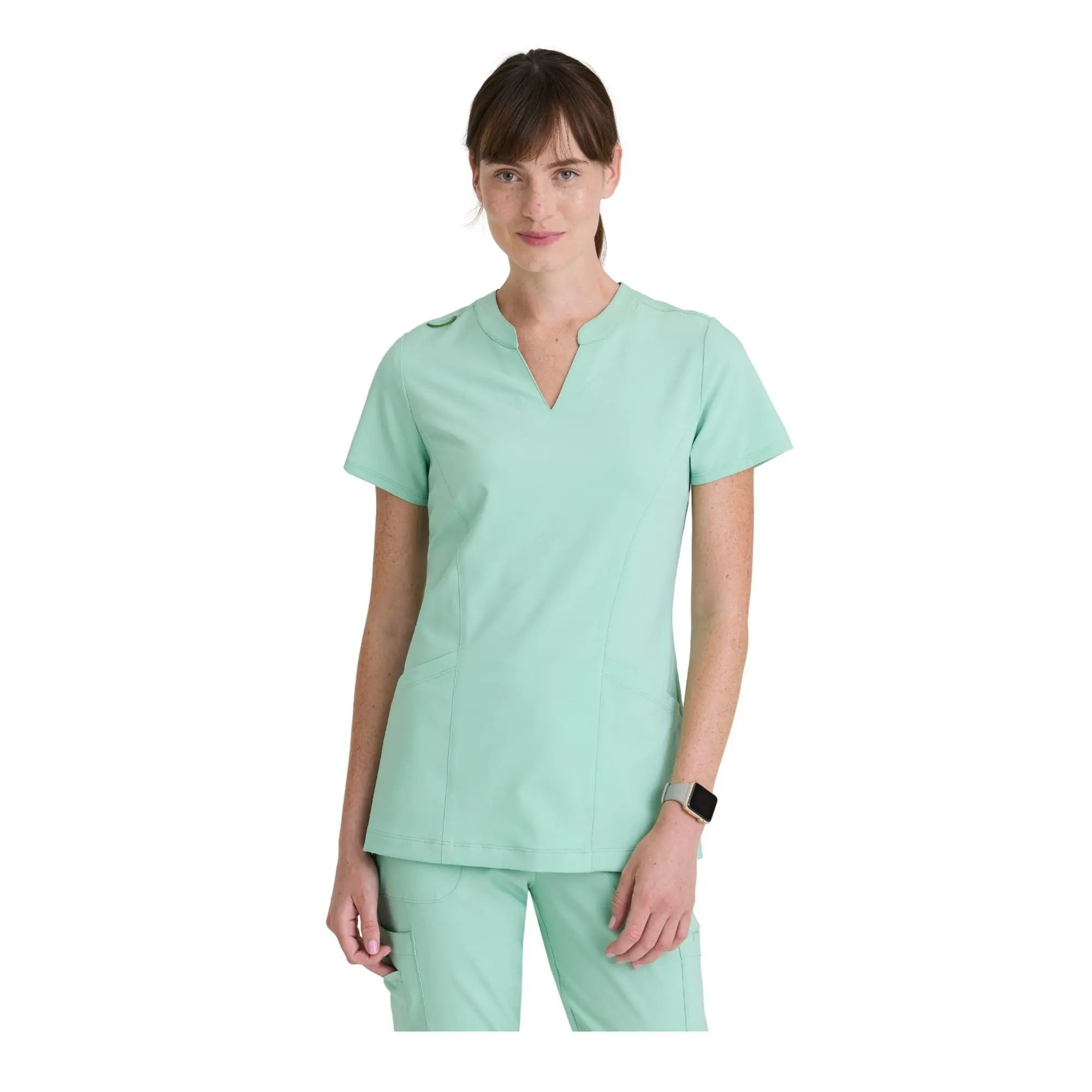 Louisa - Notched collar tunic - Women - Grey’s Anatomy Evolve Grey’s Anatomy 