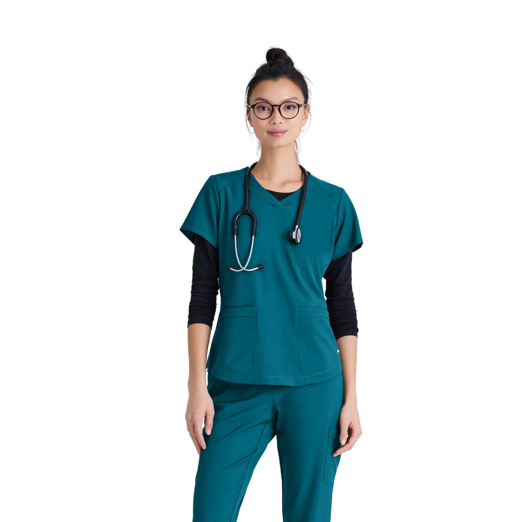 Luma - Tunique col V - Femme - Grey’s Anatomy Evolve Grey’s Anatomy 