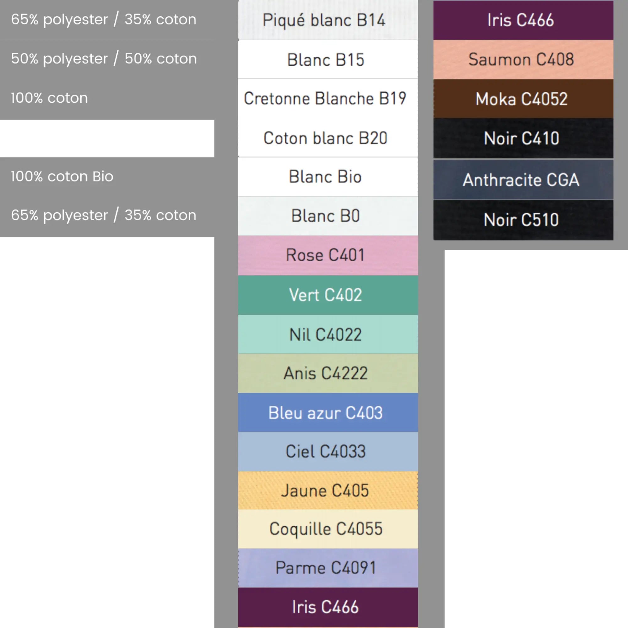 Manu - Pantalon Atoll - Mixte - Ceinture élastique - Sans poche My Blouse 