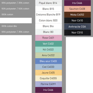 Manu - Pantalon Atoll - Mixte - Ceinture élastique - Sans poche My Blouse 