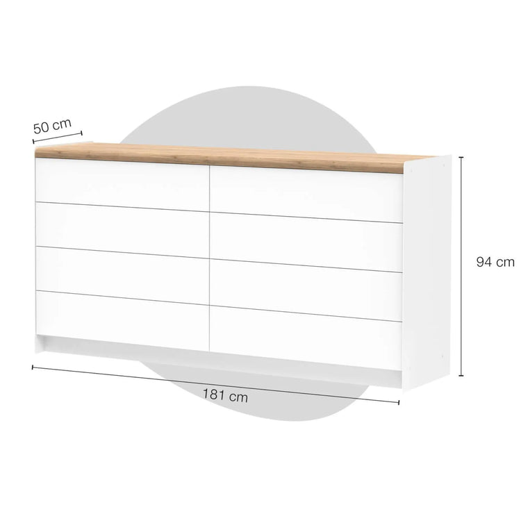 Meuble Room Corpus - Taille L - Sans évier - 4 modèles - Ruck