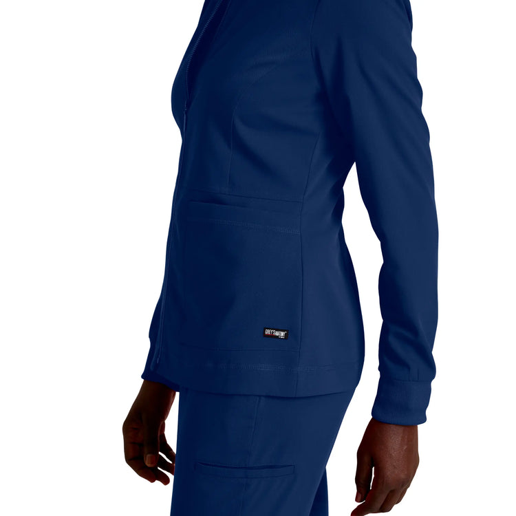 Millie - Veste médicale Zip - Femme - Grey’s Anatomy Stretch Grey’s Anatomy 