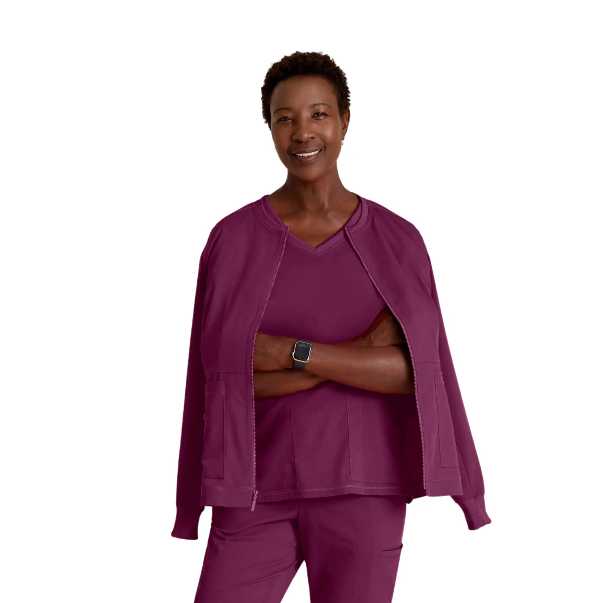 Millie - Veste médicale Zip - Femme - Grey’s Anatomy Stretch Grey’s Anatomy 