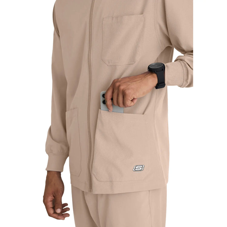 Oly - Veste médicale col rond - Homme - Skechers SKECHERS 