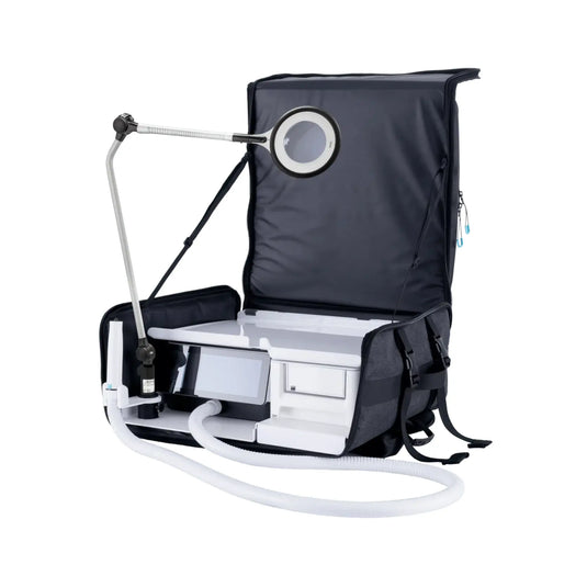 Pack - Backpack + Podolog Nova Pro Micromotor + Ruck Magnifying Lamp Black Magnifying Lamp