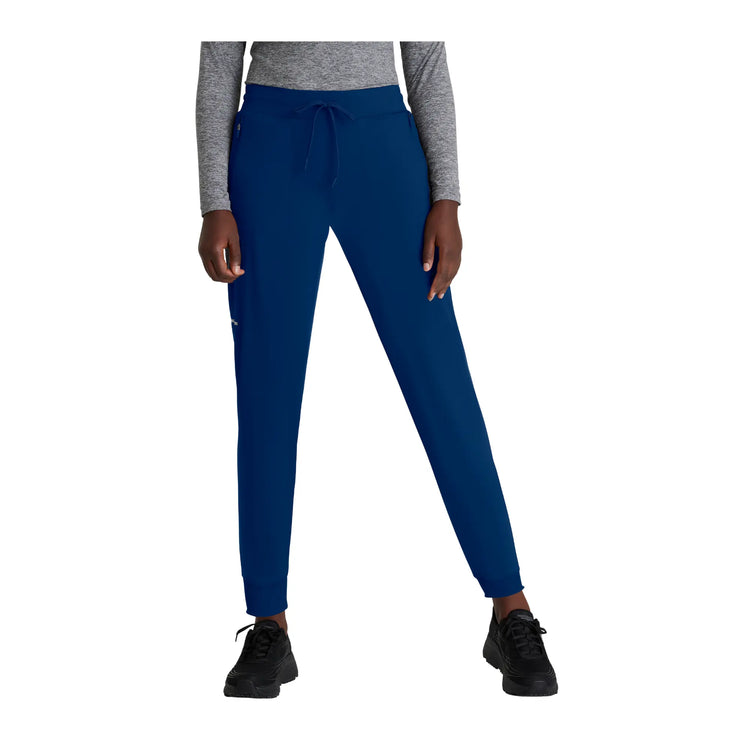 Palmi - Jogging médical taille haute - Poche cargo - Femme - Skechers Slip-ins SKECHERS SLIP-INS KNITS  Bleu Marine / XL