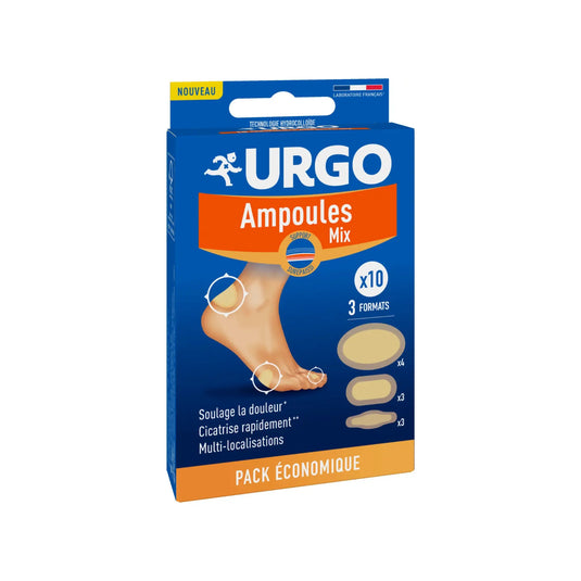 Blister dressings - Mix Assortment - box of 10 - Urgo Urgo 