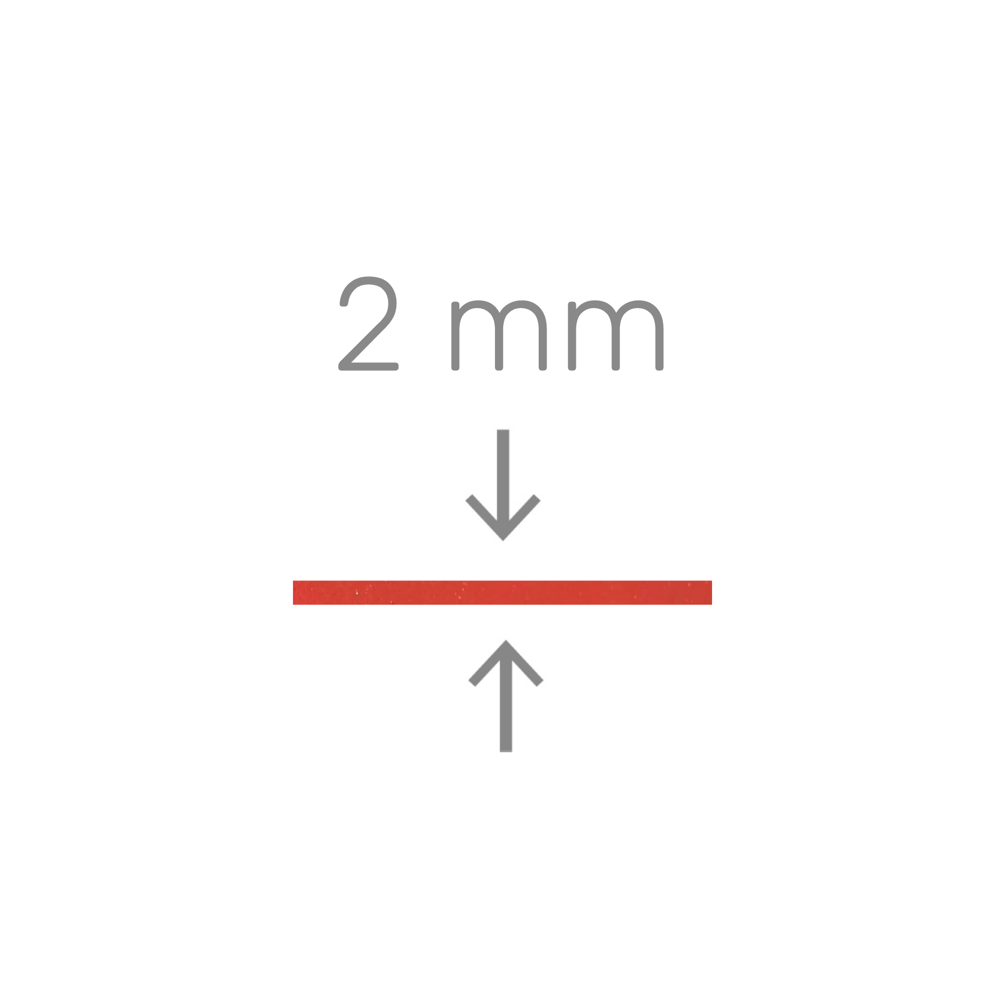 Poron 94 Red Slow Memory - Shore 10-15 - 1.5 mm / 2 mm / 3 mm