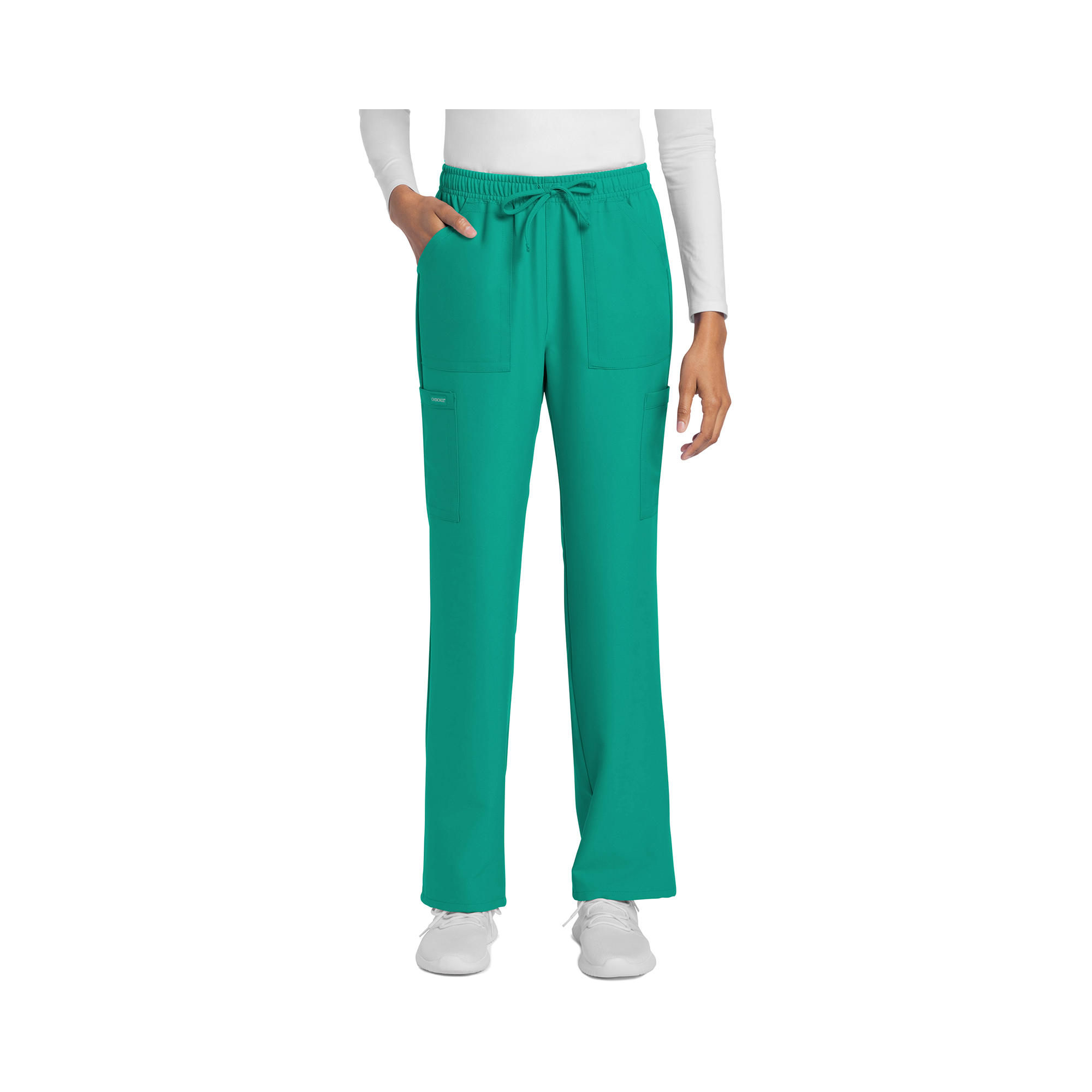 Saint-Malo - Pantalon jambes droites à cordon de serrage - Femme - Cherokee Cherokee Authentic Workwear 