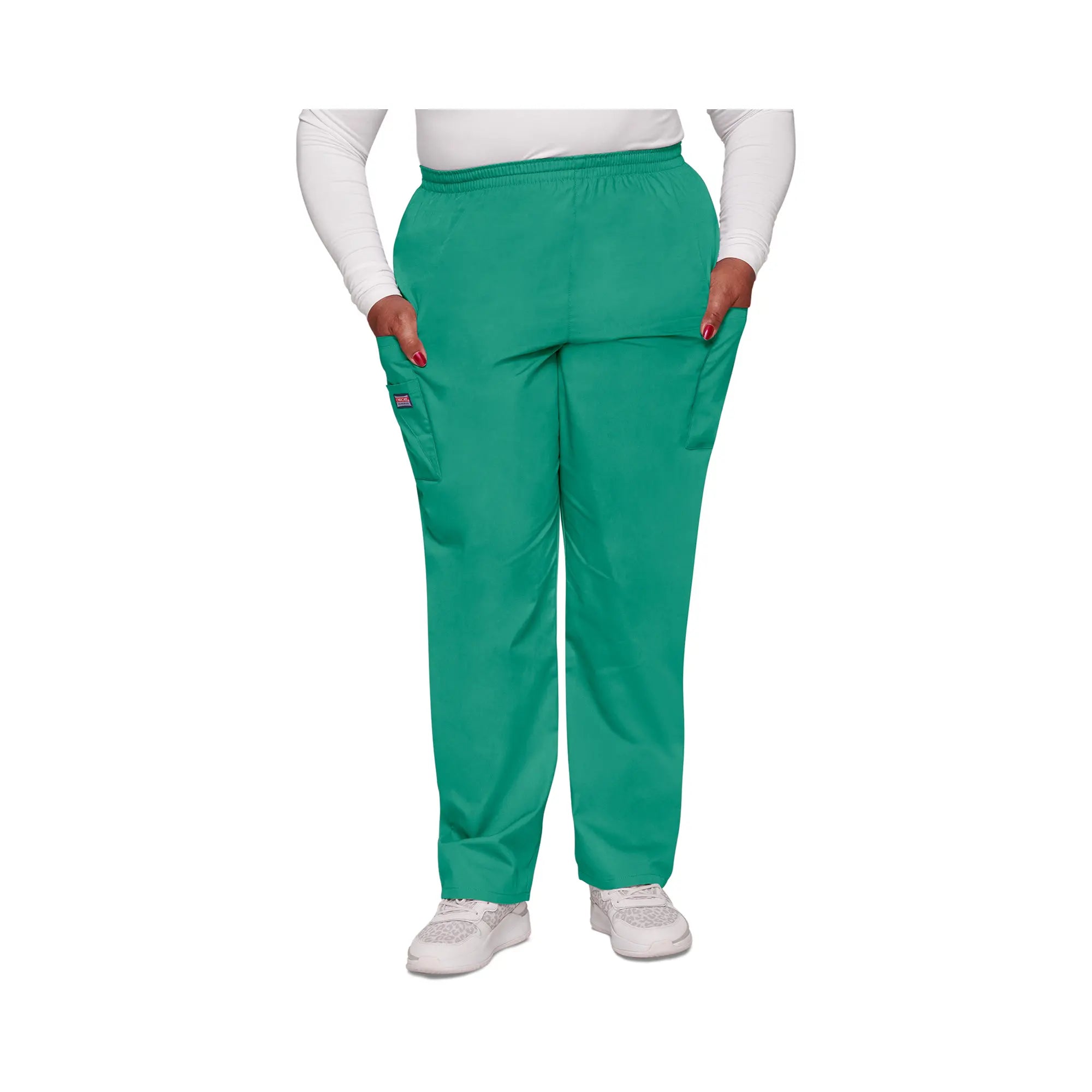 Seignosse - Pantalon cargo médical - Femme - Cherokee - Couleur 1 Cherokee Authentic Workwear  Vert-Chirurgical-XXXL