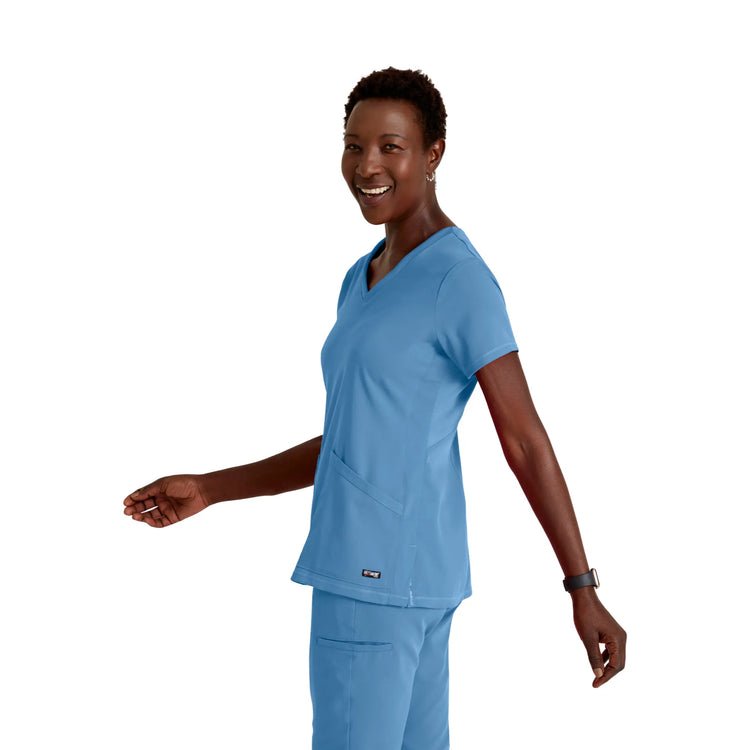 Serena - Tunique col V - Femme - Grey’s Anatomy Stretch Grey’s Anatomy 