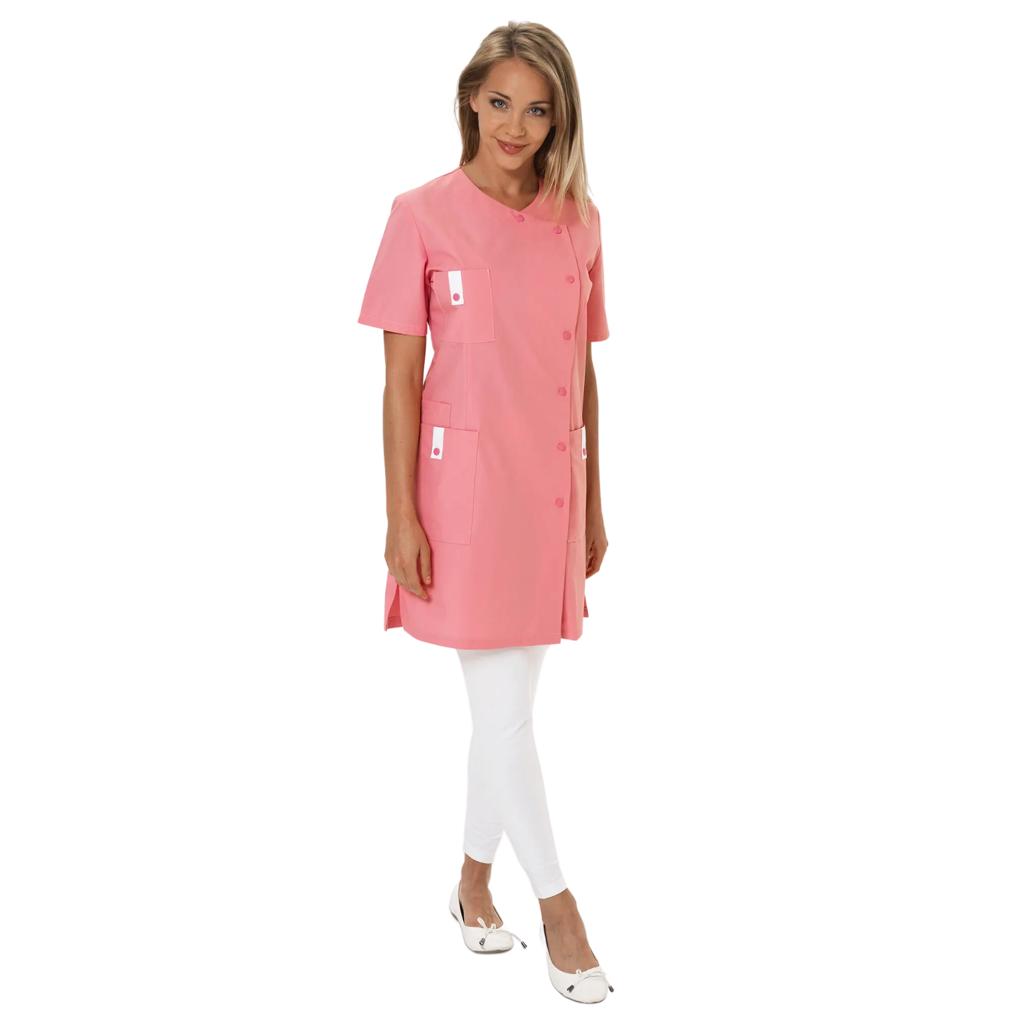 Sofia - Blouse 3/4 - Manches courtes - Femme - 90 cm