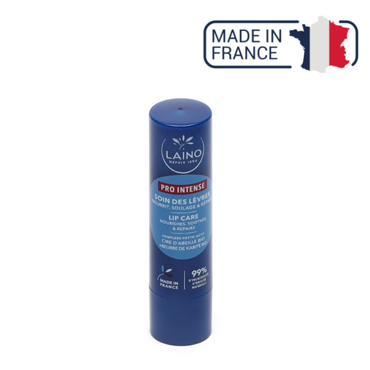 Soin des lèvres pro intense - stick 4g huiles végétales - LAINO - My Podologie