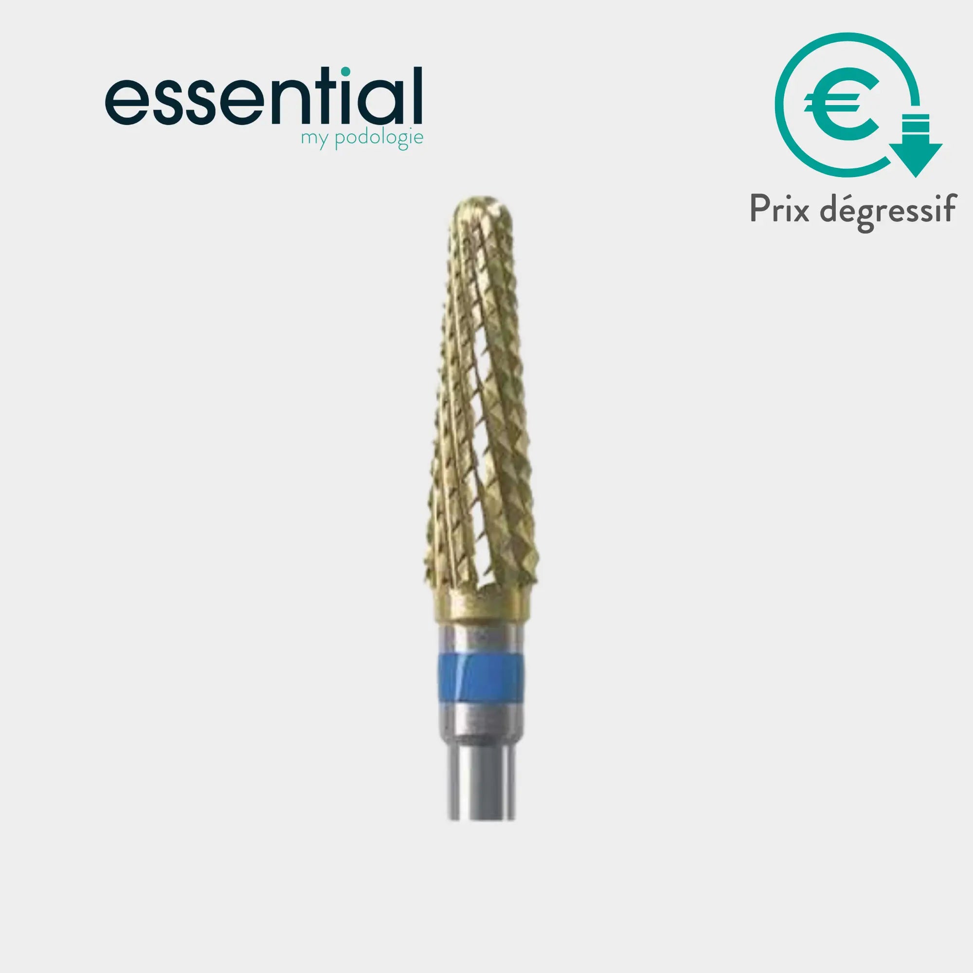 Starting pack étudiant "soins à domiciles" - 1 micromoteur Podo38S vert menthe + 1 fraise à ongle carbure de tungstène Expert 