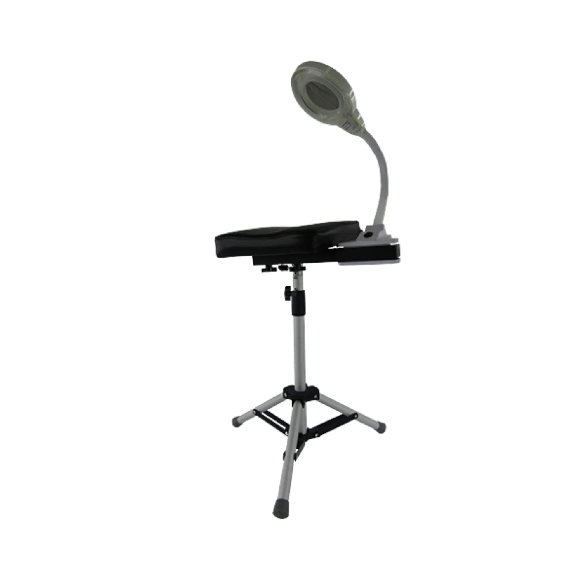 Support de lampe loupe pour Repose Pied à domicile - My Podologie My Podologie 