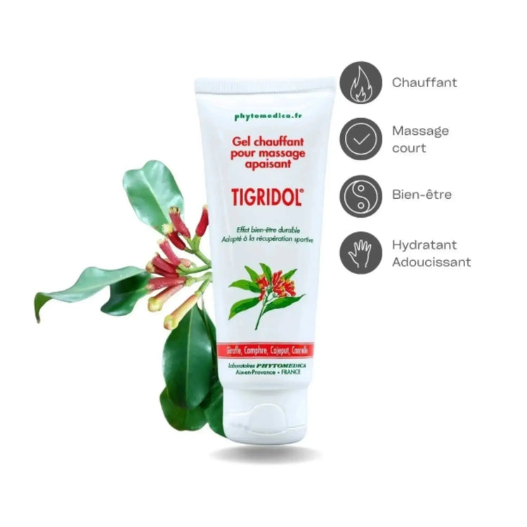 Gel apaisant et chauffant - Tigridol® - 2 contenances - Phytomedica Laboratoires Phytomedica 