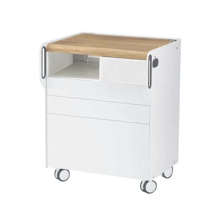 Unité de Podologie "Room Move"- Taille M - Ruck Ruck  Chêne-3-compartiment-micromoteur-à-gauche-Non