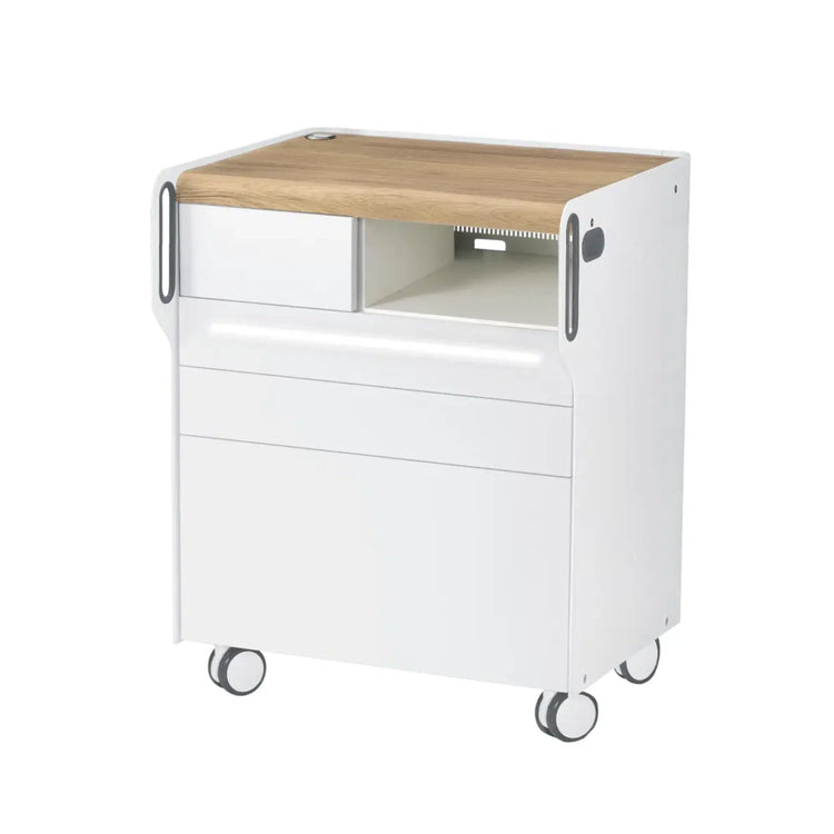 Unité de Podologie "Room Move"- Taille M - Ruck Ruck  Chêne-3-avec-LED-compartiment-micromoteur-à-droite