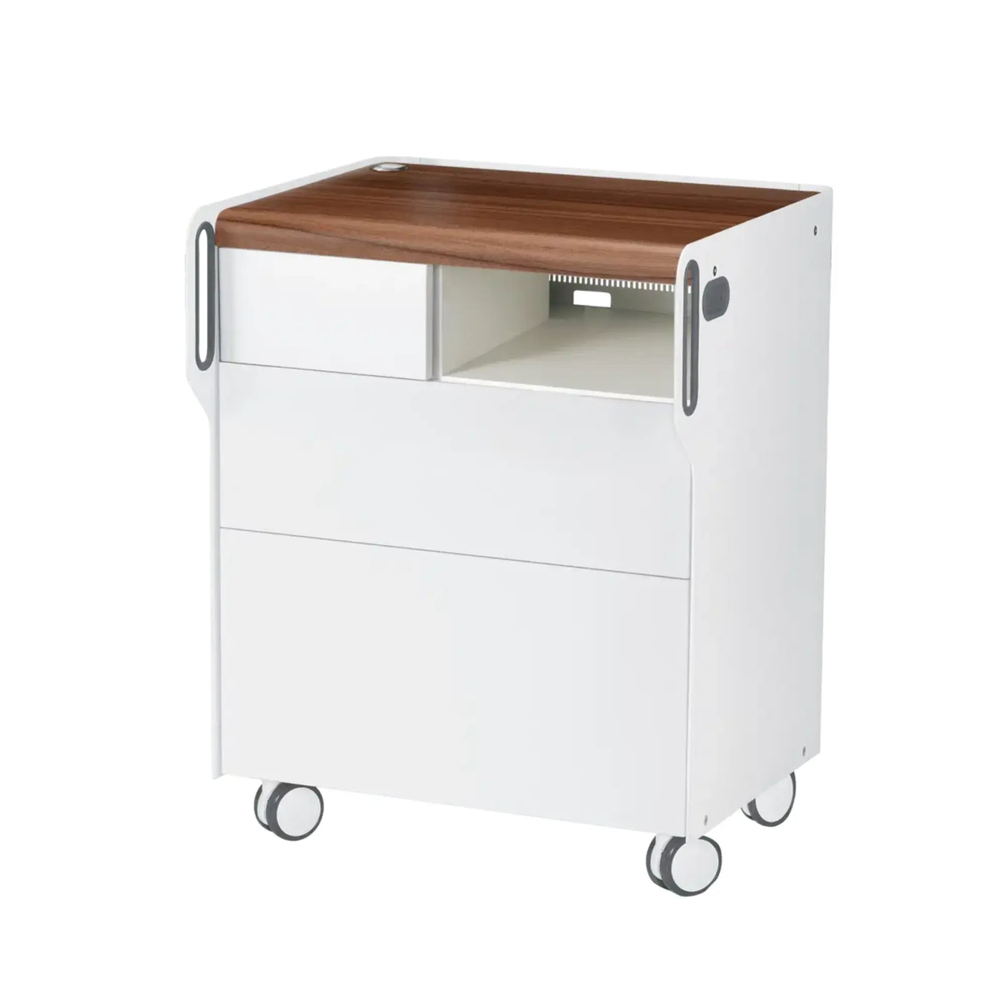 Unité de Podologie "Room Move"- Taille M - Ruck Ruck  Noyer-2-compartiment-micromoteur-à-droite-Cercle-X