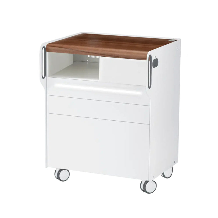 Unité de Podologie "Room Move"- Taille M - Ruck Ruck  Noyer-3-avec-LED-compartiment-micromoteur-à-gauche