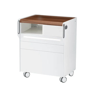 Unité de Podologie "Room Move"- Taille M - Ruck Ruck  Noyer-3-avec-LED-compartiment-micromoteur-à-gauche