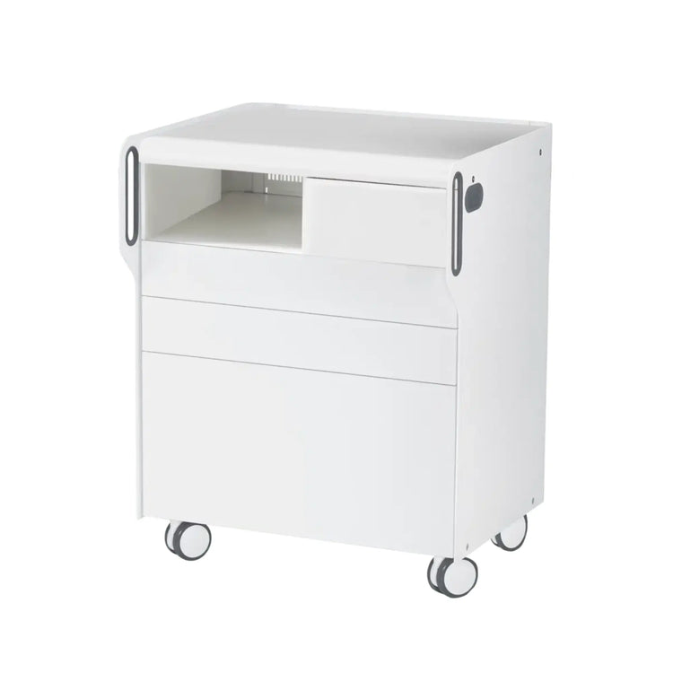 Unité de Podologie "Room Move"- Taille M - Ruck Ruck  Blanc-3-compartiment-micromoteur-à-gauche-Non