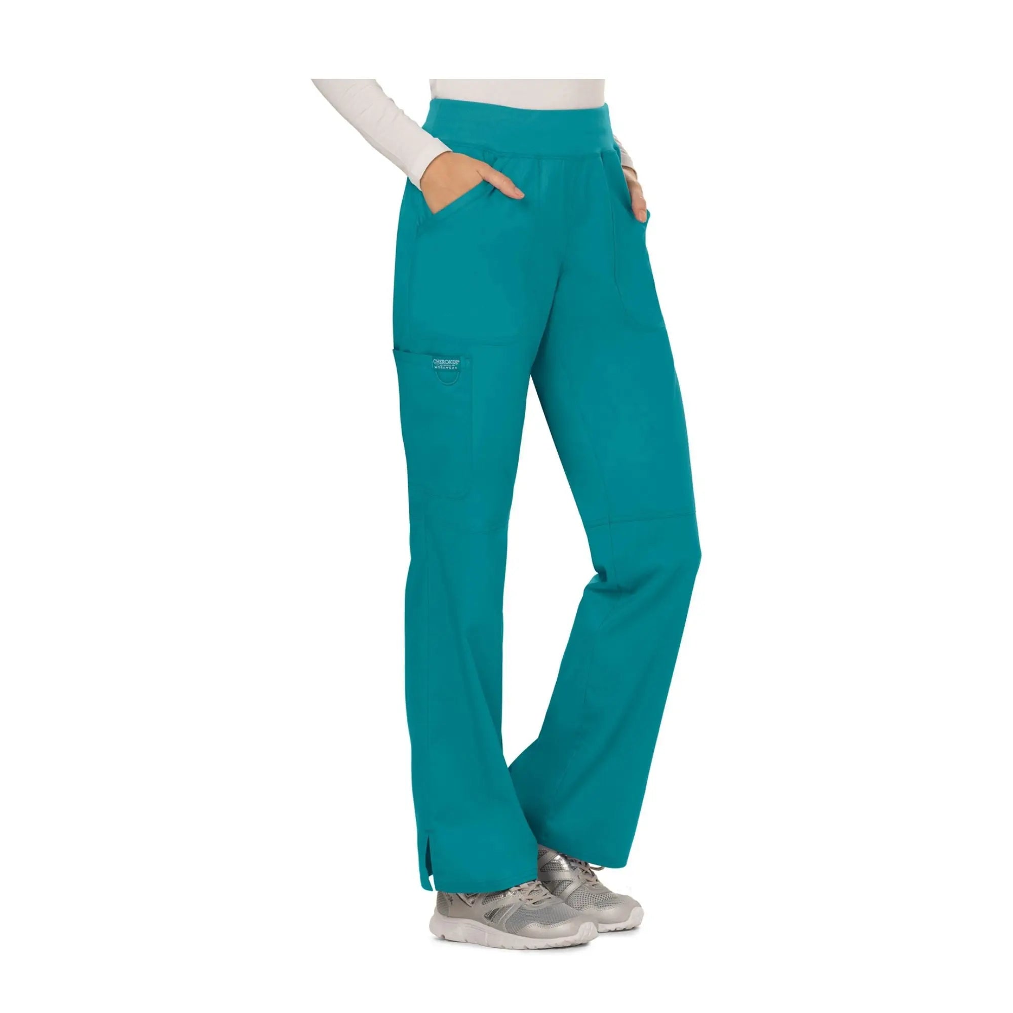 Villeurbanne - Pantalon droit taille mi-haute - Femme - Cherokee Cherokee Authentic Workwear 