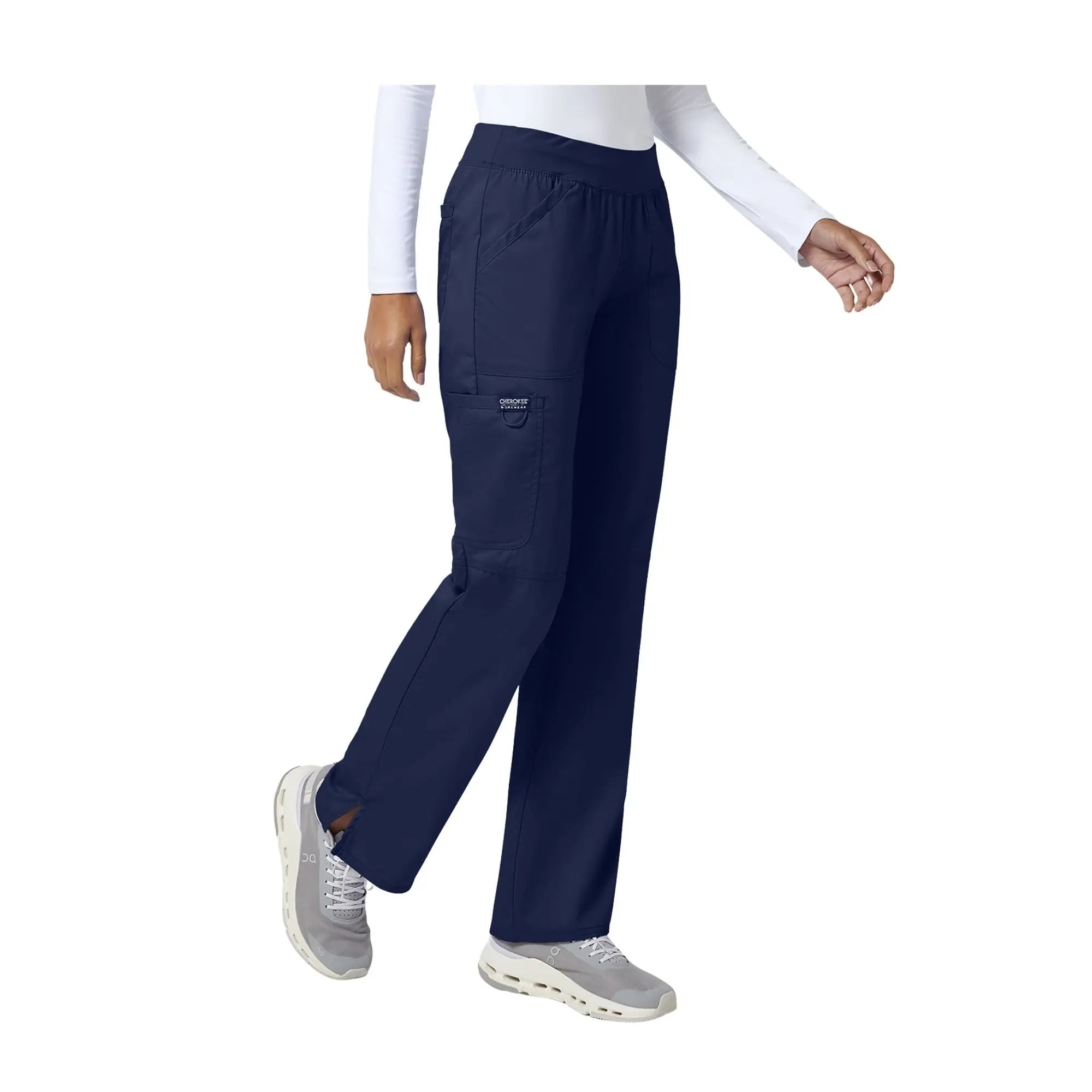 Villeurbanne - Pantalon droit taille mi-haute - Femme - Cherokee Cherokee Authentic Workwear 